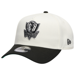 New Era Mavericks Team 9FORTY A-Frame Chrome Cap - Men's - Chrome/Black