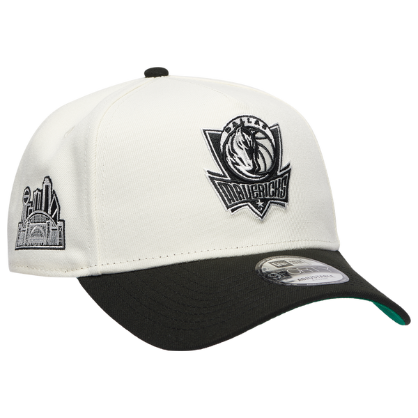 New Era Mavericks Team 9FORTY A-Frame Chrome Cap - Men's - Chrome/Black - Image 3
