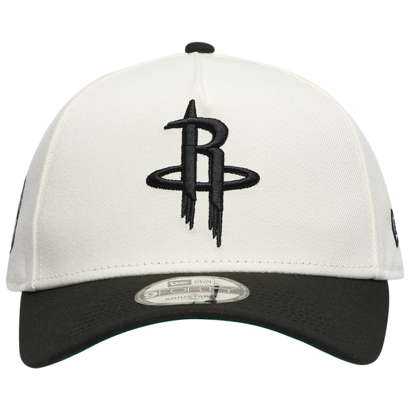 New Era Rockets Team 9FORTY A-Frame Chrome Cap - Men's - Chrome/Black - Image 2