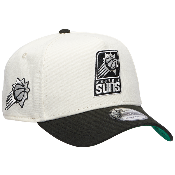 New Era Suns Team 9FORTY A-Frame Chrome Cap - Men's - Chrome/Black - Image 3