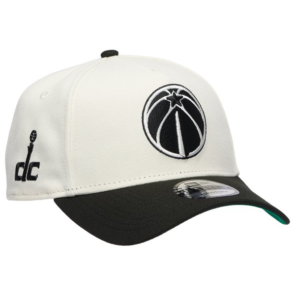 New Era Wizards Team 9FORTY A-Frame Chrome Cap - Men's - Chrome/Black - Image 3
