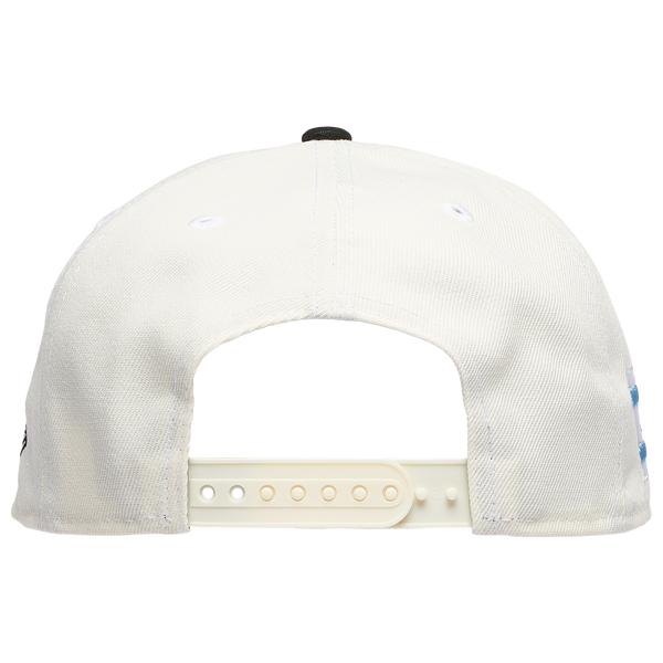 New Era White Sox Two Toned City Upside Wordmark Cap - Adult - Chrome/Black - Image 4