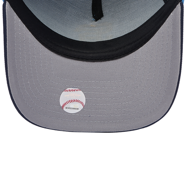 New Era Giants 9Forty A-Frame Cap - Adult - Blue/Navy/Gold - Image 5