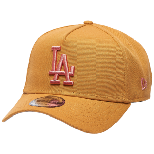 New Era Dodgers 9Forty Pastel Caps - Adult - Tan/Pink/Tan