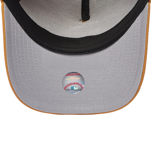 New Era Dodgers 9Forty Pastel Caps - Adult - Tan/Pink/Tan - Image 5
