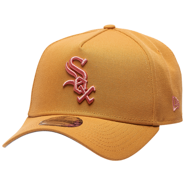 New Era White Sox 9Forty Pastel Cap - Adult - Tan/Tan/Pink