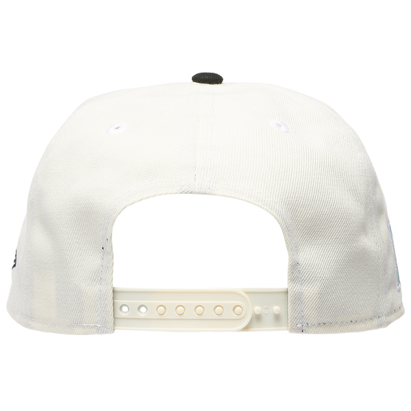 New Era Mexico 9Forty A-Frame Flag Cap - Adult - Black/White - Image 4