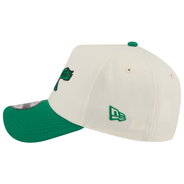 New Era Eagles 9FORTY A-Frame 2025 Upside Down Cap - Men's - Green/Chrome - Image 4