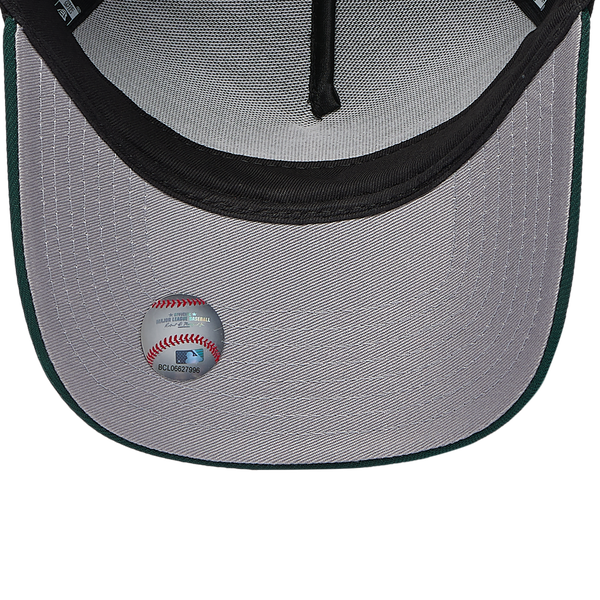 New Era Astros 9FORTY A-Frame Metallic Cap - Men's - Black/Green - Image 5