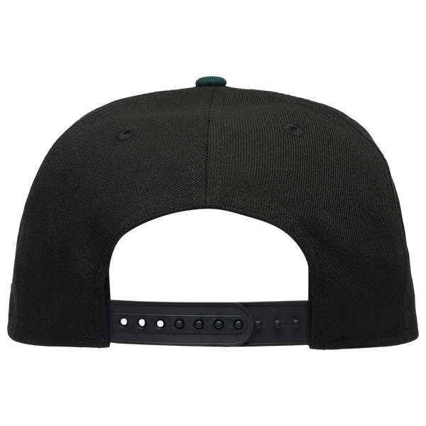 New Era Mets 9FORTY A-Frame Metallic Cap - Men's - Black/Green - Image 4