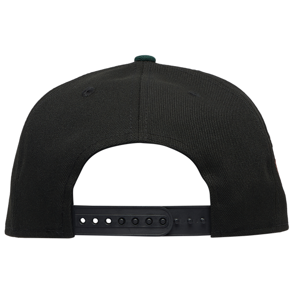 New Era Mariners 9FORTY A-Frame Metallic Cap - Men's - Black/Green - Image 4