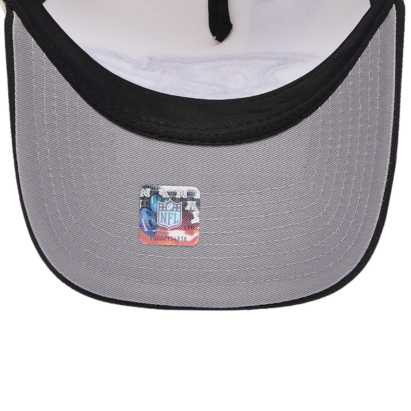 New Era Ravens 9FORTY A-Frame Cap - Men's - White/Black - Image 5