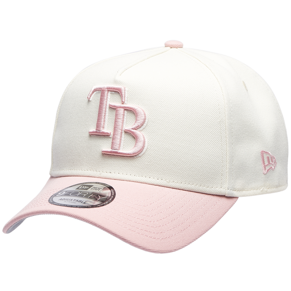 New Era Rays 9FORTY A-Frame Cap - Adult - Chrome/Walnut