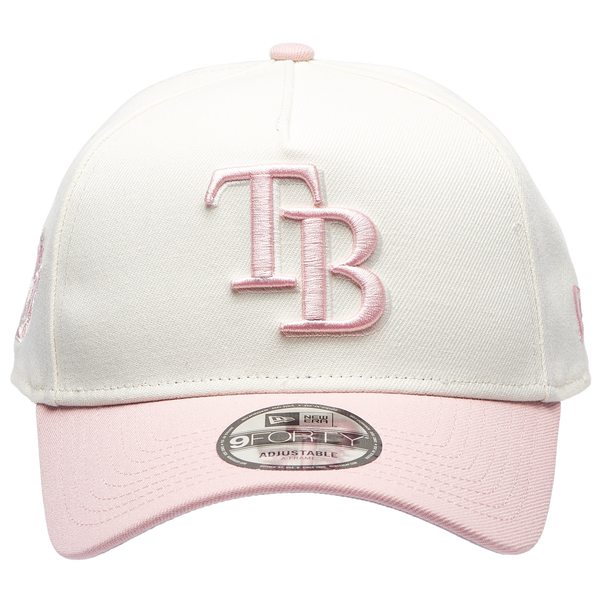 New Era Rays 9FORTY A-Frame Cap - Adult - Chrome/Walnut - Image 2