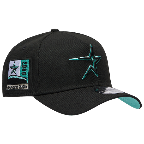 New Era Astros 940AF Tiffany Pop Cap - Adult - Black - Image 3