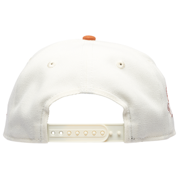 New Era Dodgers 940 A Frame Cap - Adult - White/Orange - Image 4