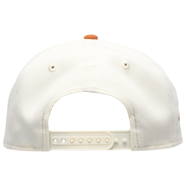 New Era Rangers 940 A Frame Cap - Adult - White/Orange - Image 4