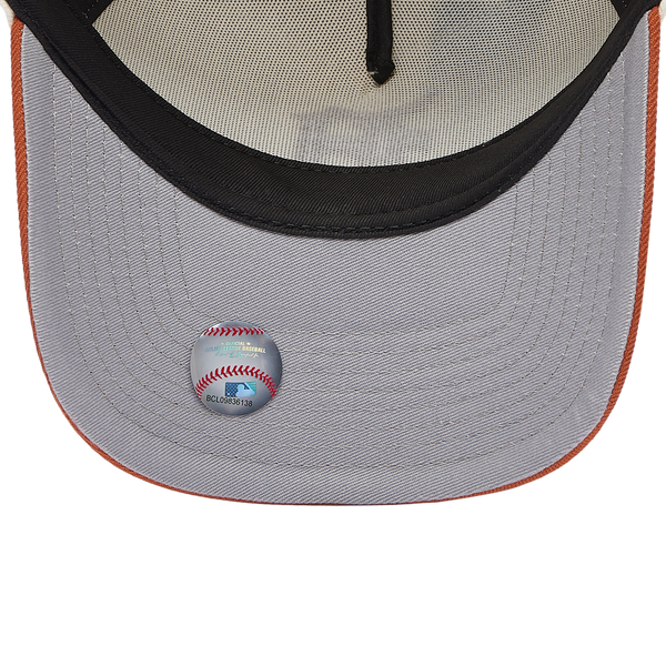 New Era Tigers 940 A Frame Rust Cap - Adult - Orange/Chrome - Image 5