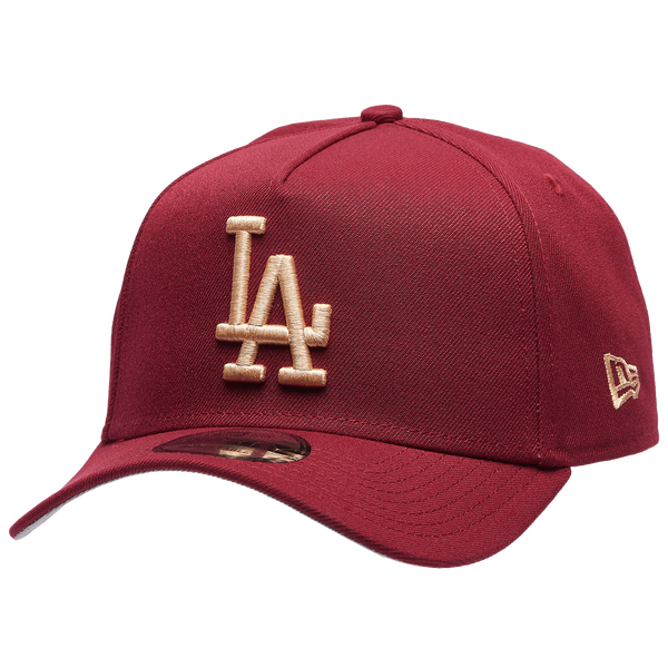 New Era Dodgers 940 A Frame Cap - Adult - Red