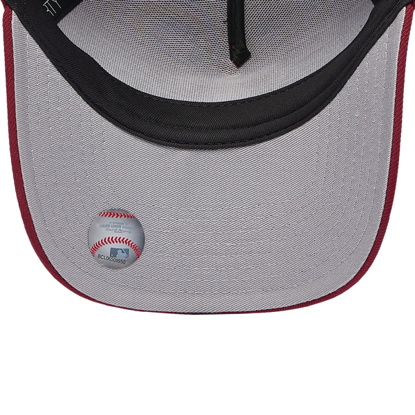 New Era Rangers 940 A Frame Cap - Adult - Red - Image 5