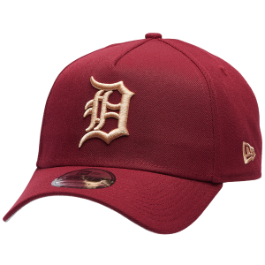 New Era Tigers 940 A Frame Cardinal Cap - Adult - Red