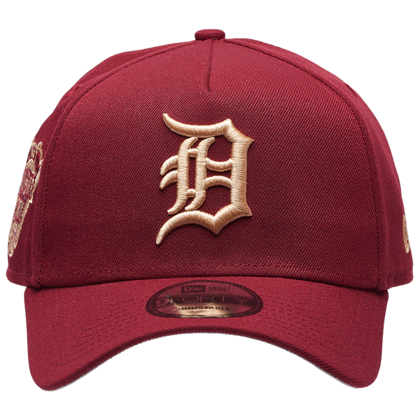 New Era Tigers 940 A Frame Cardinal Cap - Adult - Red - Image 2