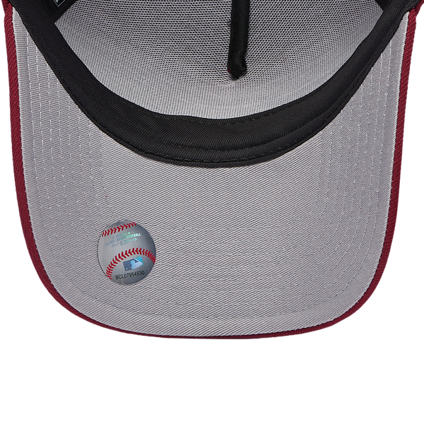 New Era Mets 940 A Frame Cap - Adult - Red - Image 5