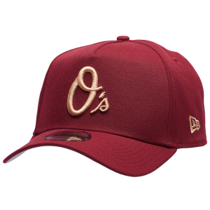 New Era Orioles 940 A Frame Cap - Adult - Red