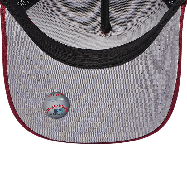 New Era Orioles 940 A Frame Cap - Adult - Red - Image 5