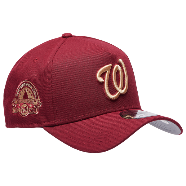 New Era Nationals 940 A Frame Cap - Adult - Red - Image 3