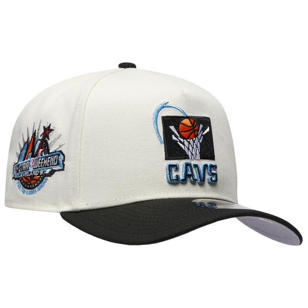 New Era Cavaliers 9FORTY A-Frame HWC Cap - Adult - Chrome/Black - Image 3