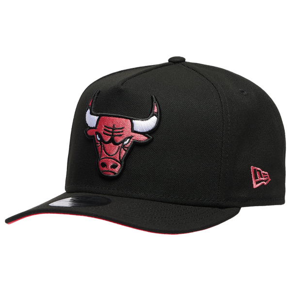 New Era Bulls 950AF Infrared Retro Cap - Adult - Black/Red