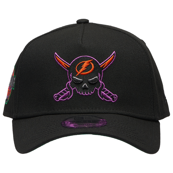 New Era Lightning 940AF Neon Pop Cap - Adult - Black - Image 2