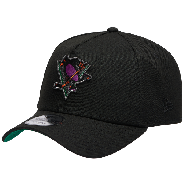 New Era Penguins 940AF Neon Pop Cap - Adult - Black