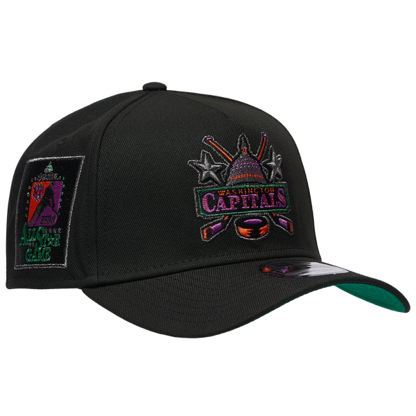 New Era Capitals 940AF Neon Pop Cap - Adult - Black - Image 3