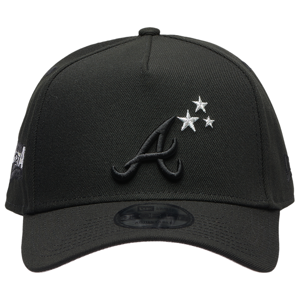 New Era Braves 940AF Bob Star Cap - Adult - Black - Image 2
