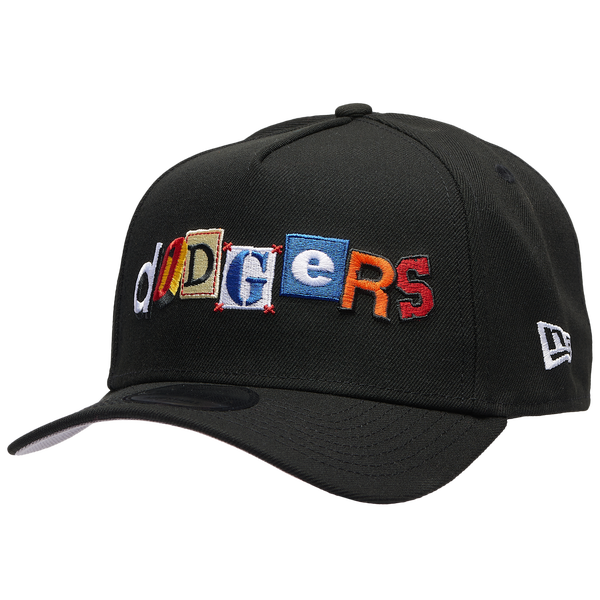 New Era Dodgers 940 A Frame Ransom Cap - Adult - Black