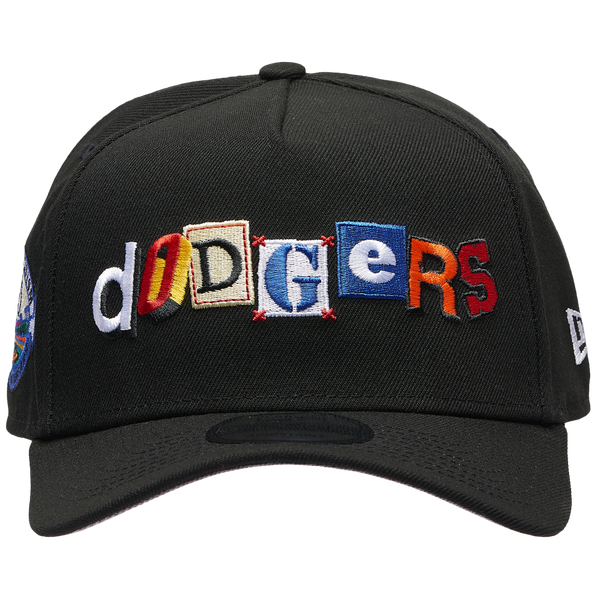 New Era Dodgers 940 A Frame Ransom Cap - Adult - Black - Image 2