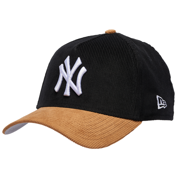 New Era Yankees 940AF Cord Cap - Adult - Black/Tan