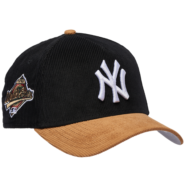 New Era Yankees 940AF Cord Cap - Adult - Black/Tan - Image 3