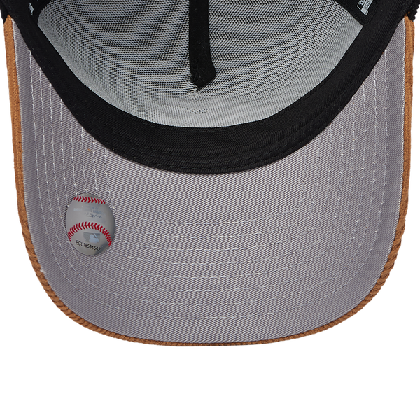 New Era Yankees 940AF Cord Cap - Adult - Black/Tan - Image 5
