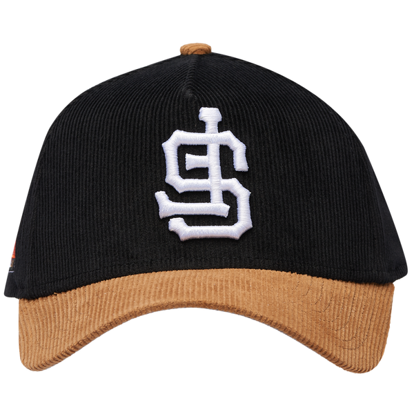New Era Giants 940AF Cord Cap - Adult - Black/Tan - Image 2