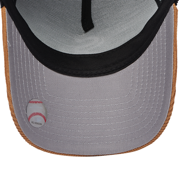 New Era White Sox 940AF Cord Cap - Adult - Black/Tan - Image 5