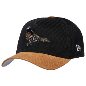 New Era Orioles 940AF Cord Cap - Adult - Black/Tan