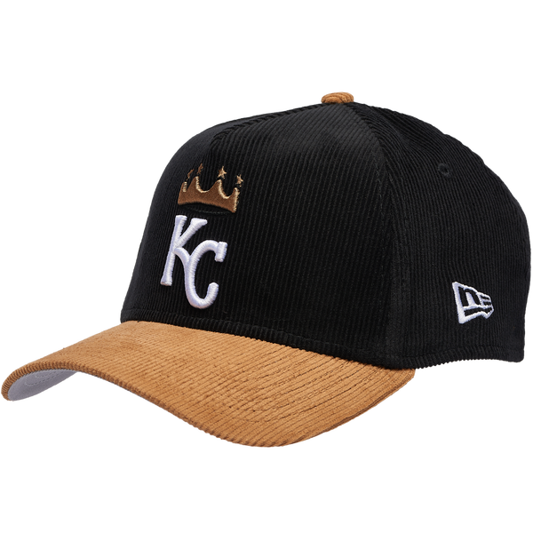 New Era Royals 940AF Cord Cap - Adult - Black/Tan
