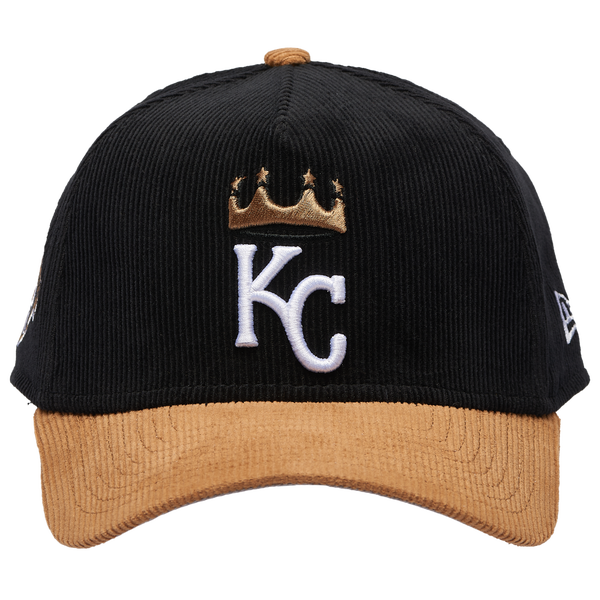 New Era Royals 940AF Cord Cap - Adult - Black/Tan - Image 2