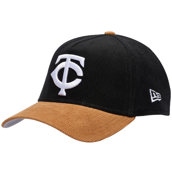 New Era Twins 940AF Cord Cap - Adult - Black/Tan