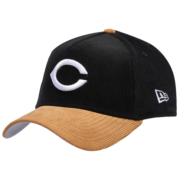 New Era Reds 940AF Cord Cap - Adult - Black/Tan