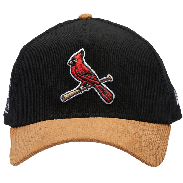 New Era Cardinals 940AF Cord Cap - Adult - Tan/Black - Image 2