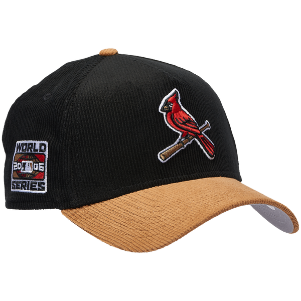 New Era Cardinals 940AF Cord Cap - Adult - Tan/Black - Image 3